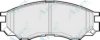 MITSUBISHI DBP511119 Brake Pad Set, disc brake